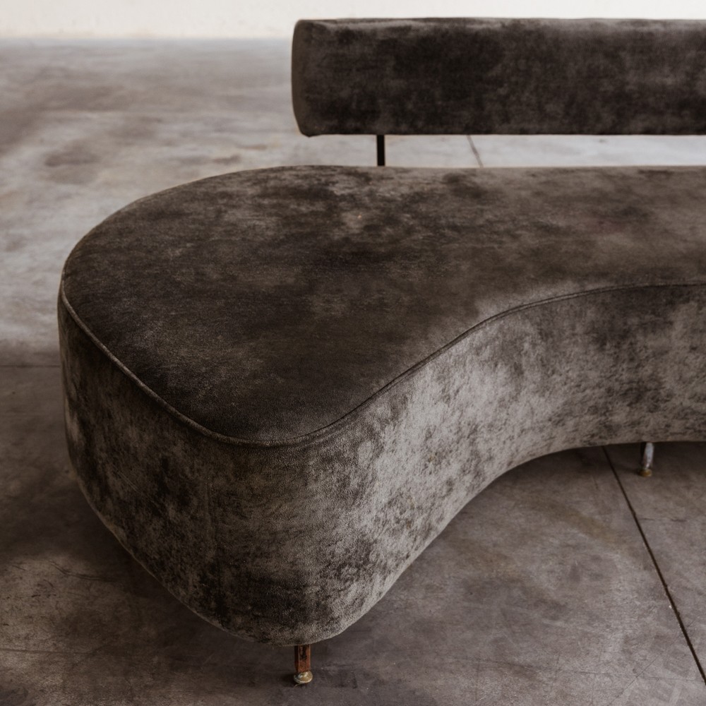 Taichiro Nakai Rare Freeform Sofa for La Permanente Mobili Cantù, 1954, 1950s