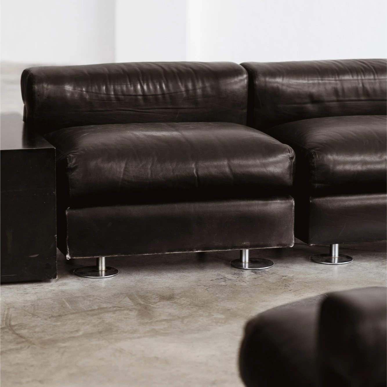 Valeria Borsani & Alfredo Bonetti "D120" Modular Sofa for Tecno, 1966, Set of 6, 1966