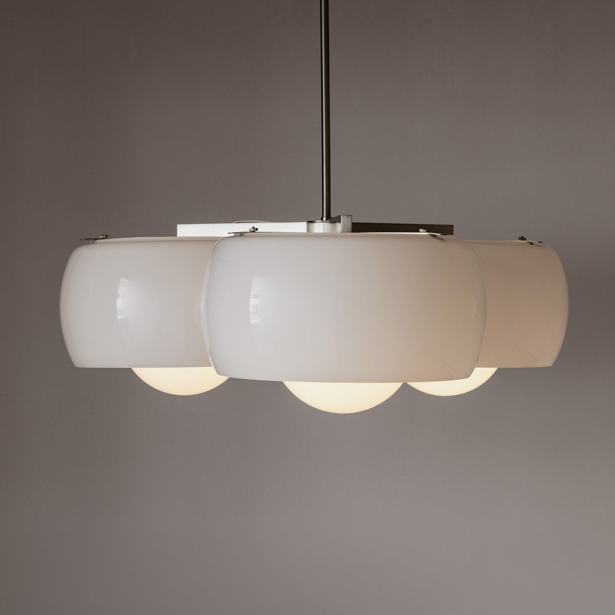 Vico Magistretti “Triclinio” Ceiling Lamp for Artemide, 1967, Set of 2, 1967