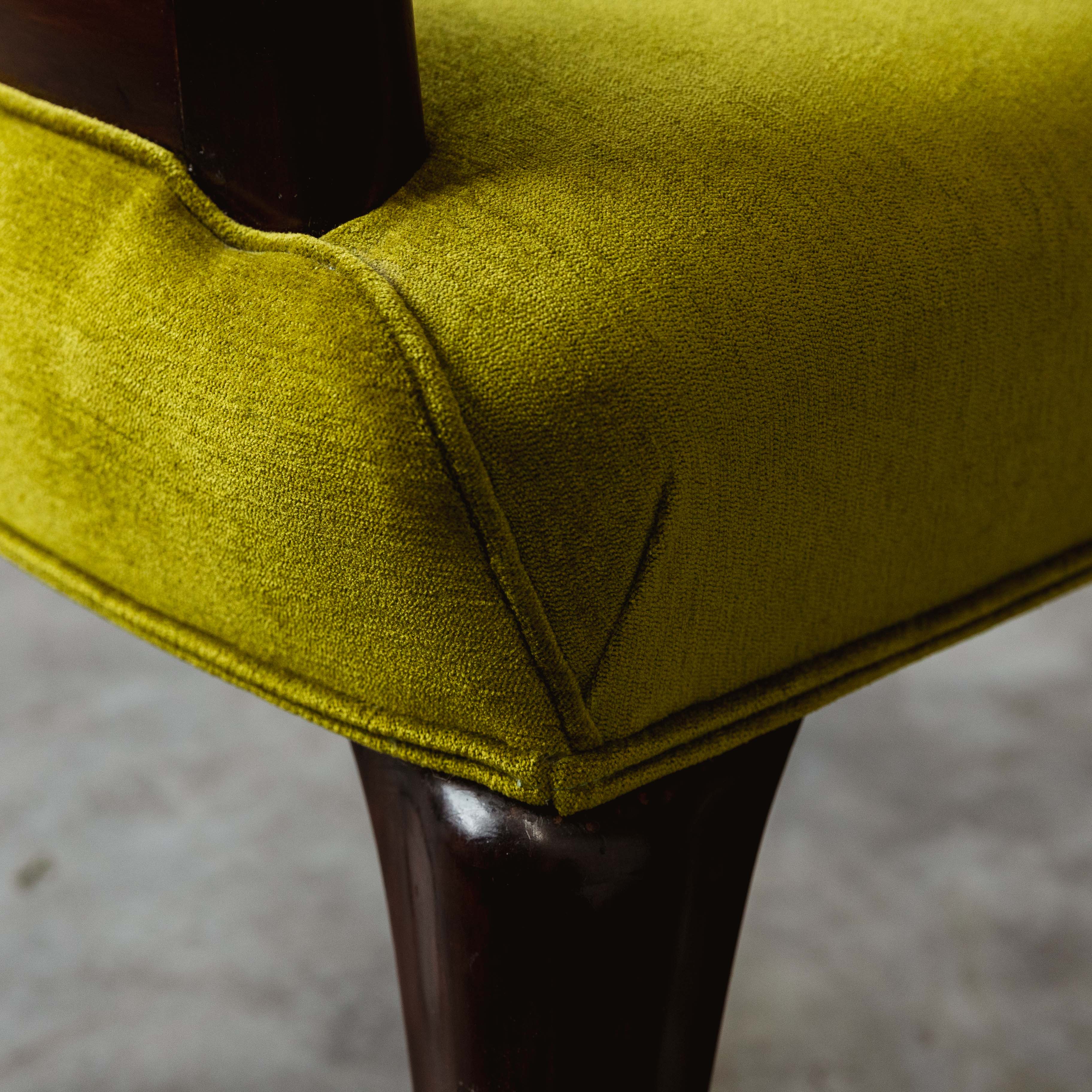 In The Style of Vittorio Valabrega Dining Chairs, 1950s, Set of 8, 1950s