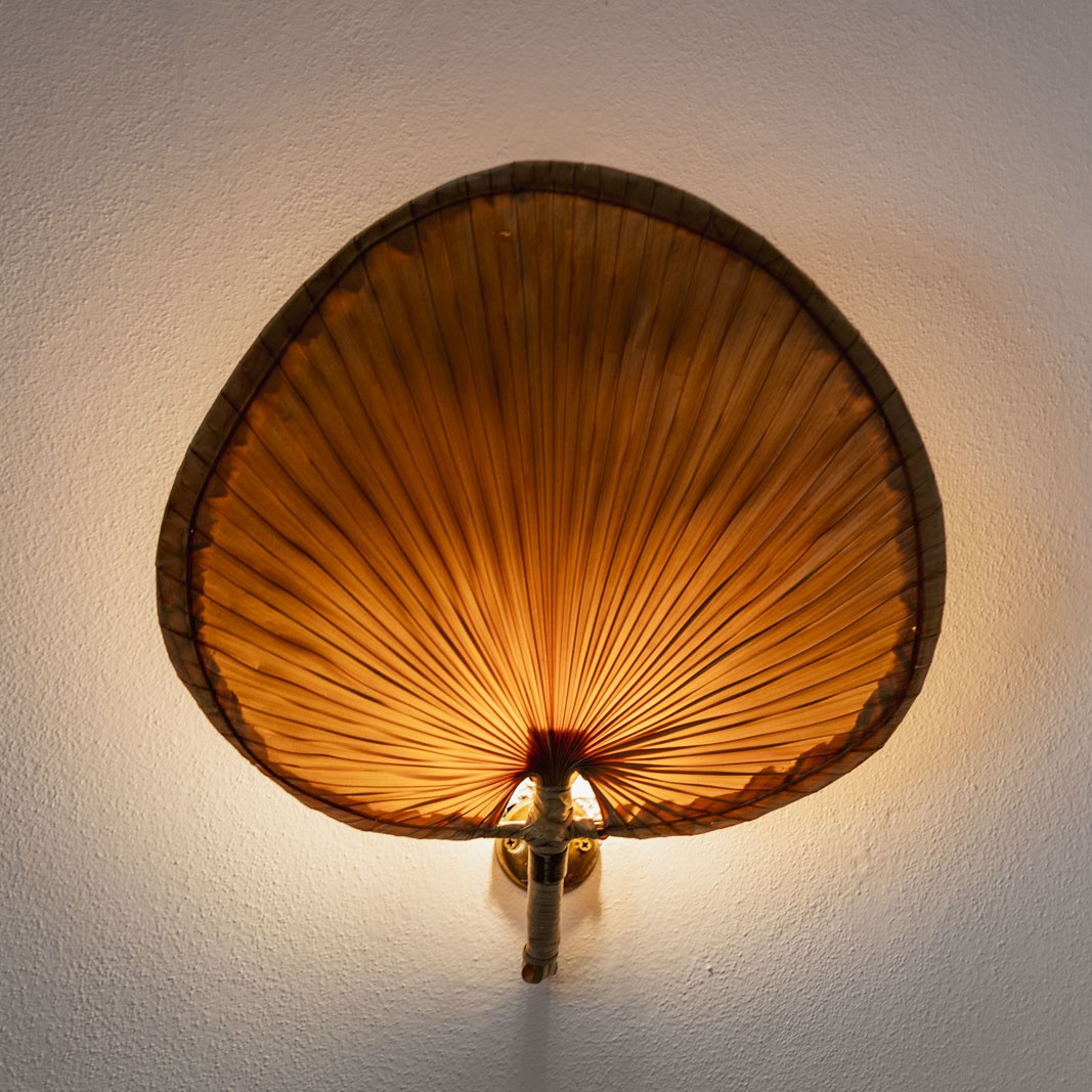 Vivai del Sud Lotus Leaf Wall Lights, 1970s, Set of 2, 1970s