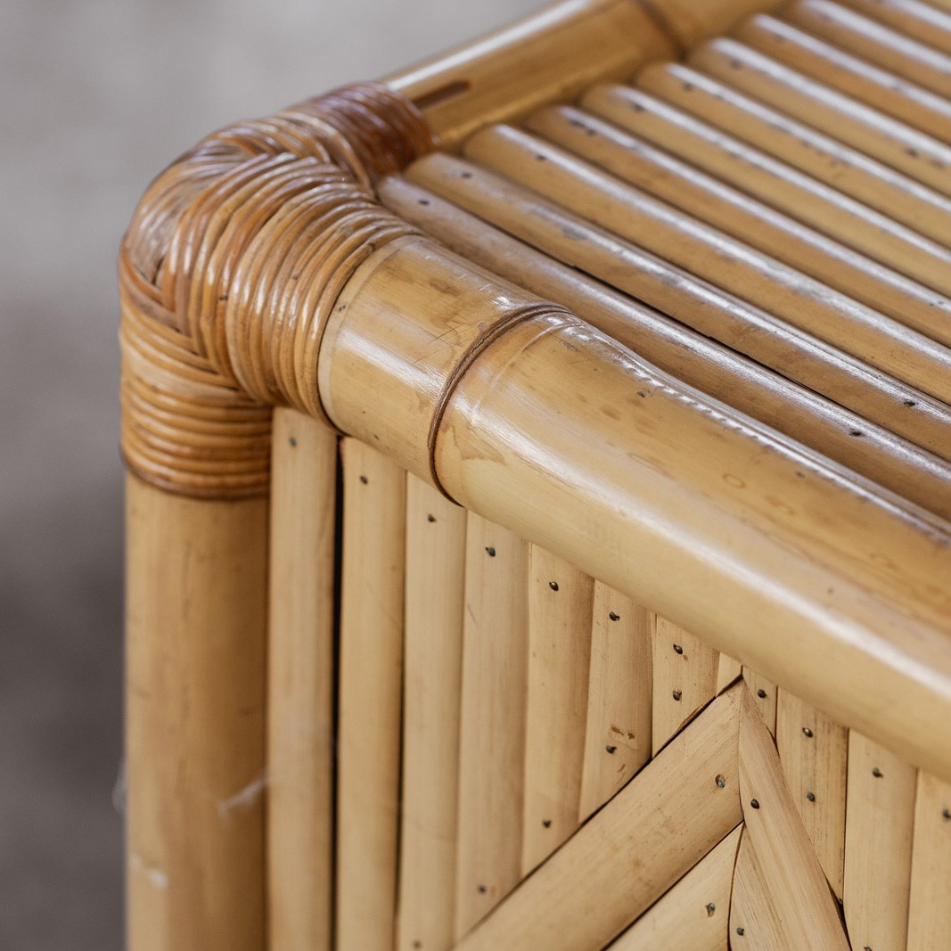 Vivai del Sud Sideboard in Bamboo, Italy, 1970s, 1970s